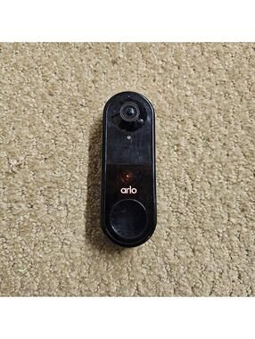 Arlo AVD1001 Wired Video Doorbell Black (Camera Only)